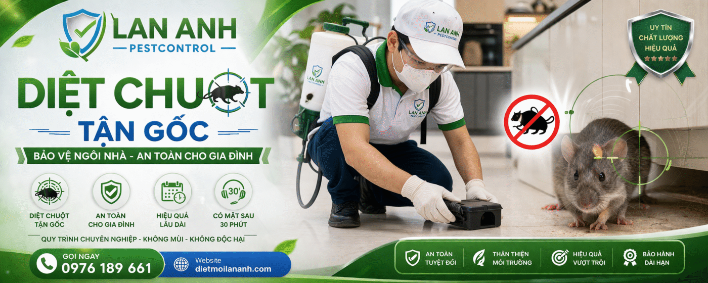 Dịch vụ Diệt Mối Và Côn Trùng Lan Anh