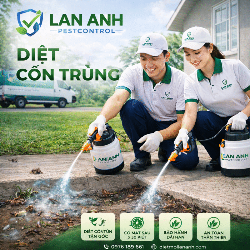 Dịch vụ Diệt Mối Và Côn Trùng Lan Anh
