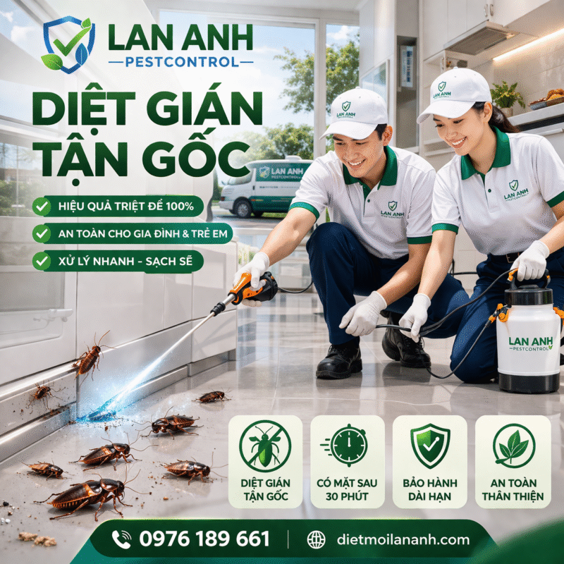 Dịch vụ Diệt Mối Và Côn Trùng Lan Anh
