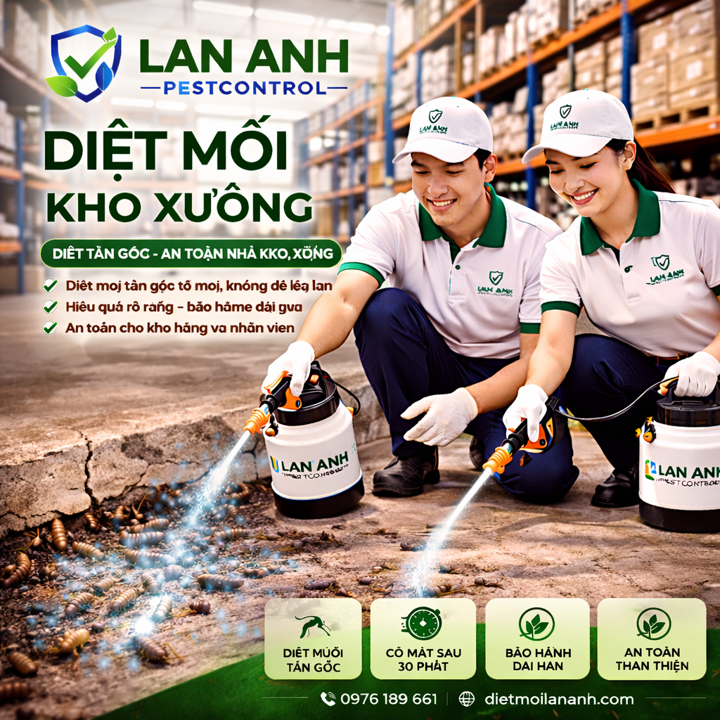 giải pháp diệt mối tận gốc lan anh