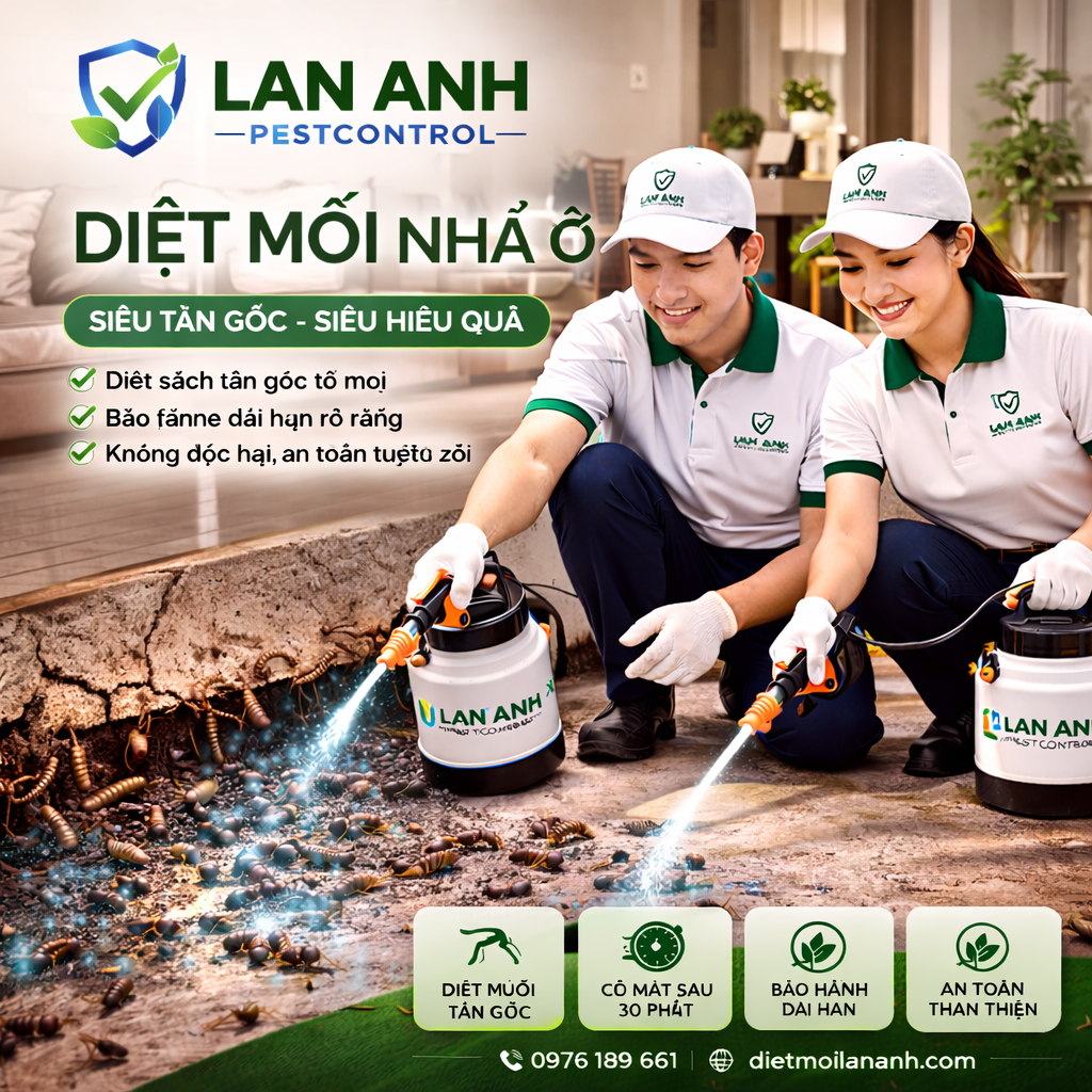 dấu hiệu có mối trong nhà