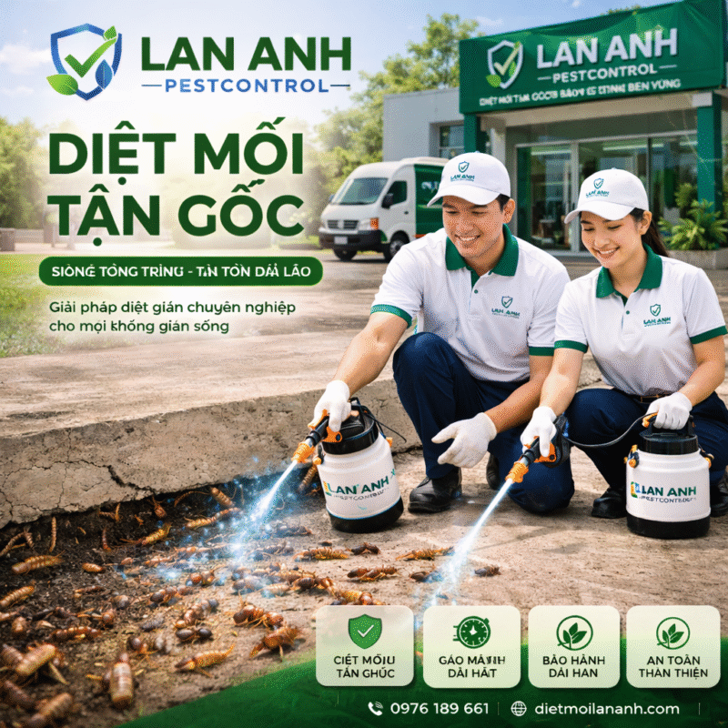 Dịch vụ Diệt Mối Và Côn Trùng Lan Anh