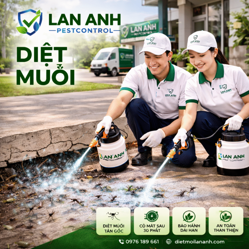 Dịch vụ Diệt Mối Và Côn Trùng Lan Anh