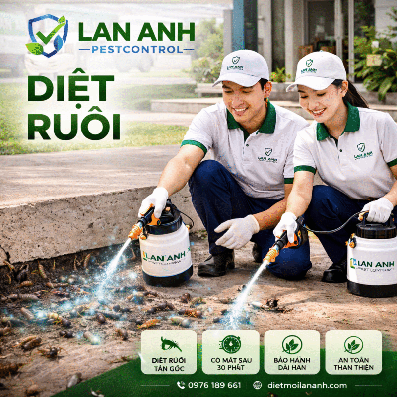 Dịch vụ Diệt Mối Và Côn Trùng Lan Anh