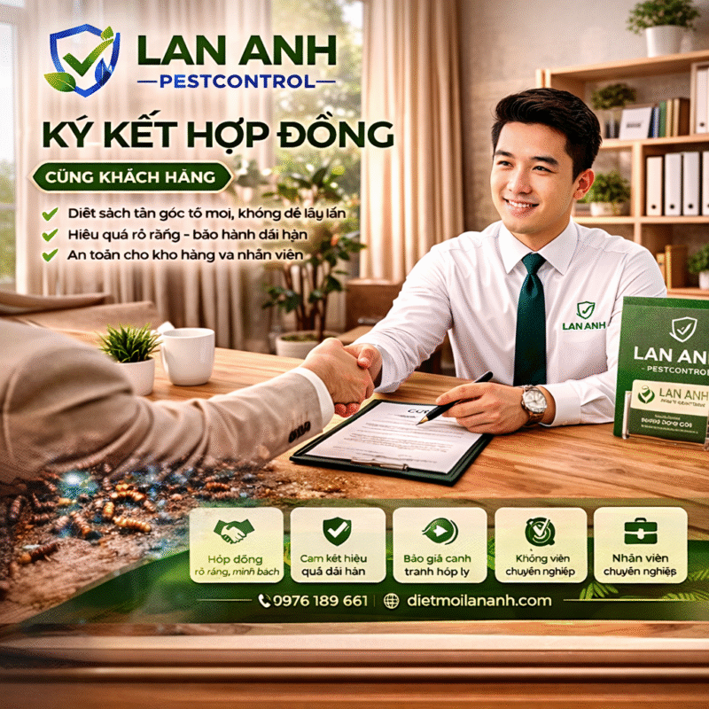 Dịch vụ Diệt Mối Và Côn Trùng Lan Anh