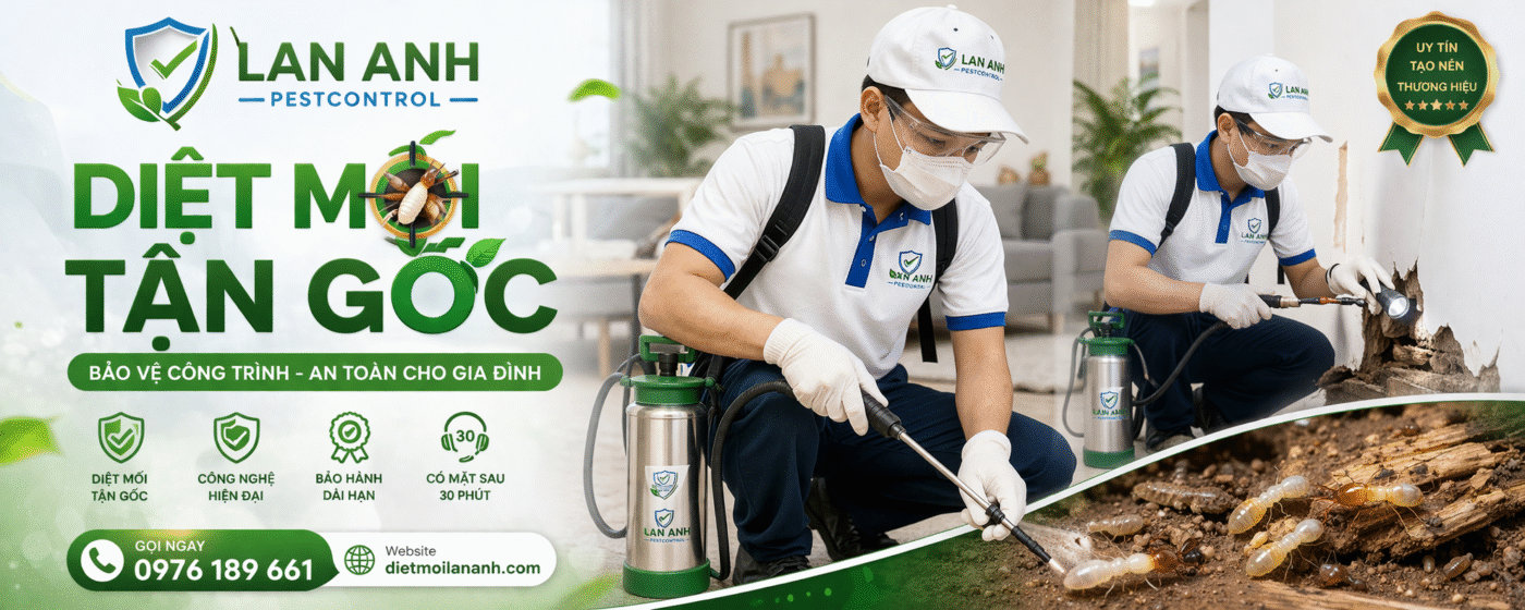 Dịch vụ Diệt Mối Và Côn Trùng Lan Anh