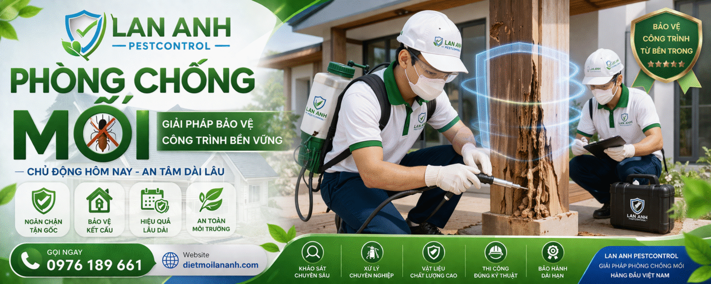 Dịch vụ Diệt Mối Và Côn Trùng Lan Anh